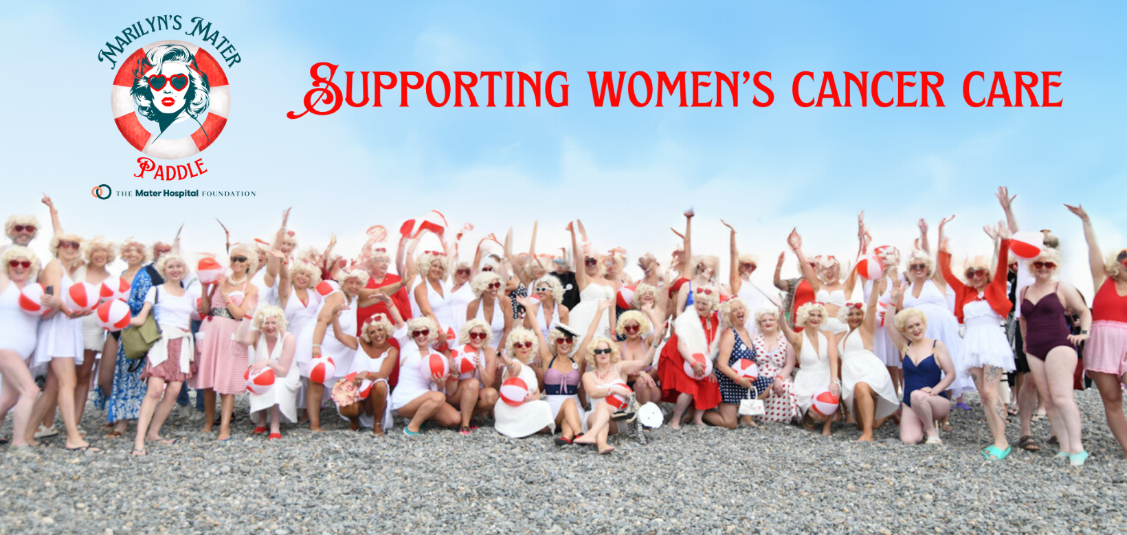 The Marilyn Mater Paddle - Supporting Women's Cancer Care