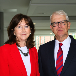 Mary Moorhead, Chief Executive and Aidan O'Connell, Board Chair - The Mater Hospital Foundation