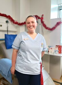 Liadan - Cancer Nurse, Mater Hospital for the Christmas Appeal